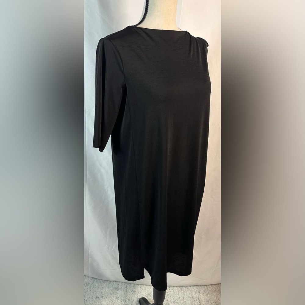 ZARA Trafaluc One-Shoulder Long Sleeve Dress – Black | Women’s Medium - Picture 7 of 12